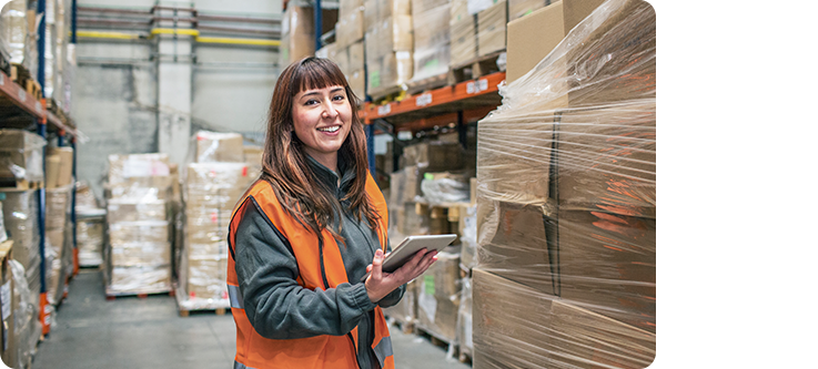 A mobile solution made for logistics teams