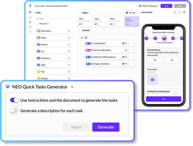 NEO Form Generator AI
